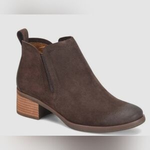 Korks Suede Tea Bootie